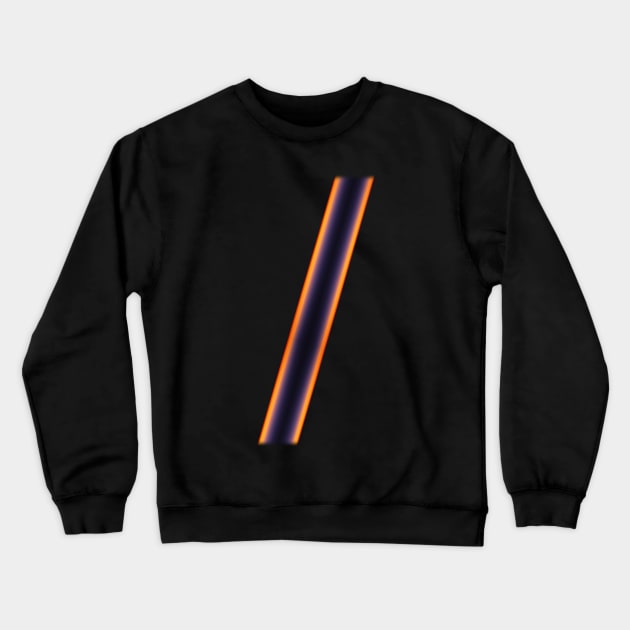 Black Stripes Crewneck Sweatshirt by JonDelorme